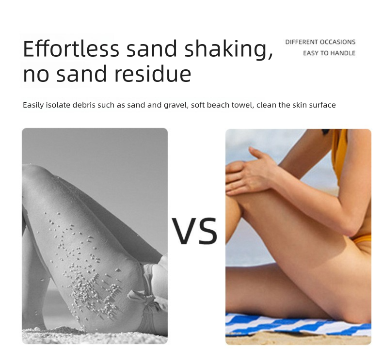 Sand Free Microfibre Beach Towel - Pink Flamingo "Summer" Print Quick Dry Travel Towel 70x150cm(240GSM) - Lightweight Absorbent Bath Sheet for Pool & Holiday Tristar Online