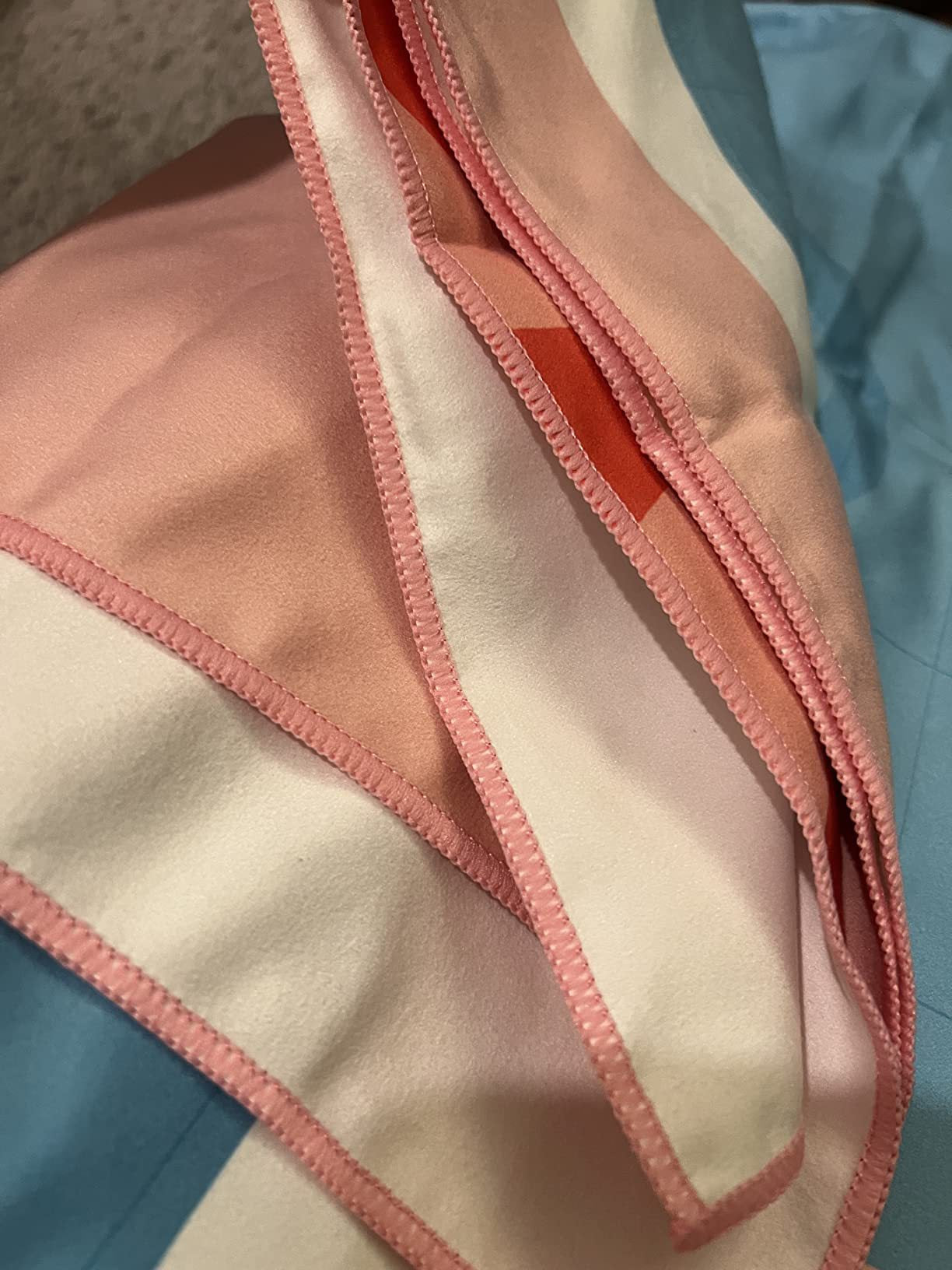 Sand Free Microfibre Beach Towel - Pink Flamingo "Summer" Print Quick Dry Travel Towel 80x160cm - Lightweight Absorbent Bath Sheet for Pool & Holiday Tristar Online