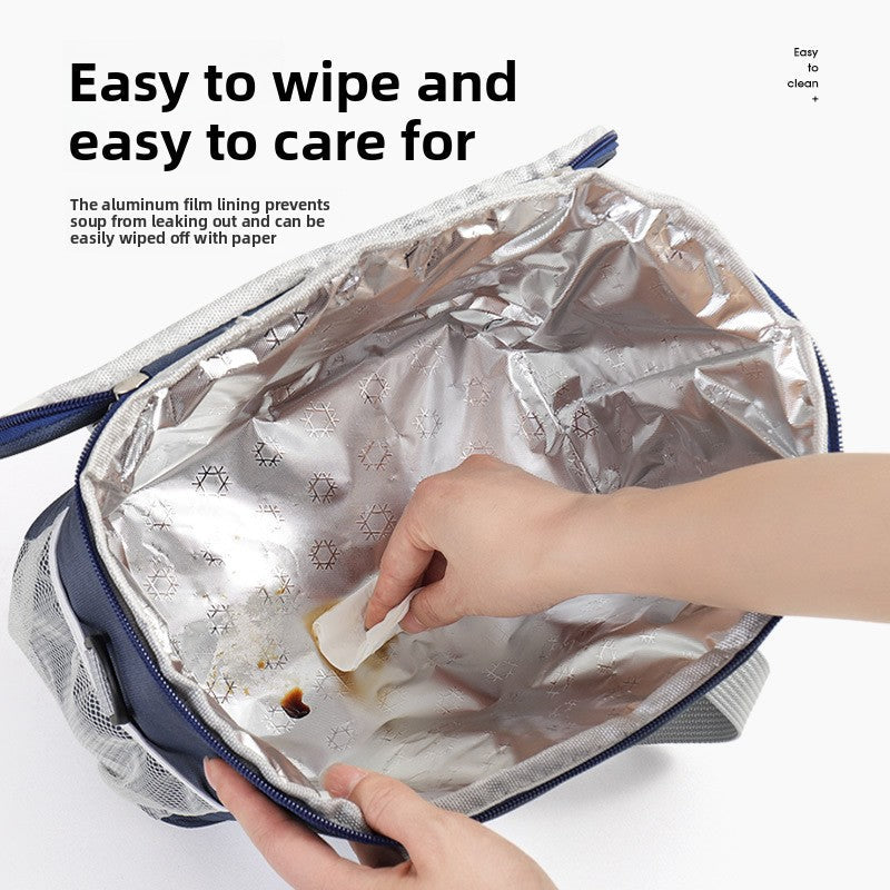 Large Insulated Cooler Bag Thermal Lunch Tote 16L Capacity with Adjustable Shoulder Strap for Picnics Camping & Work Black Tristar Online