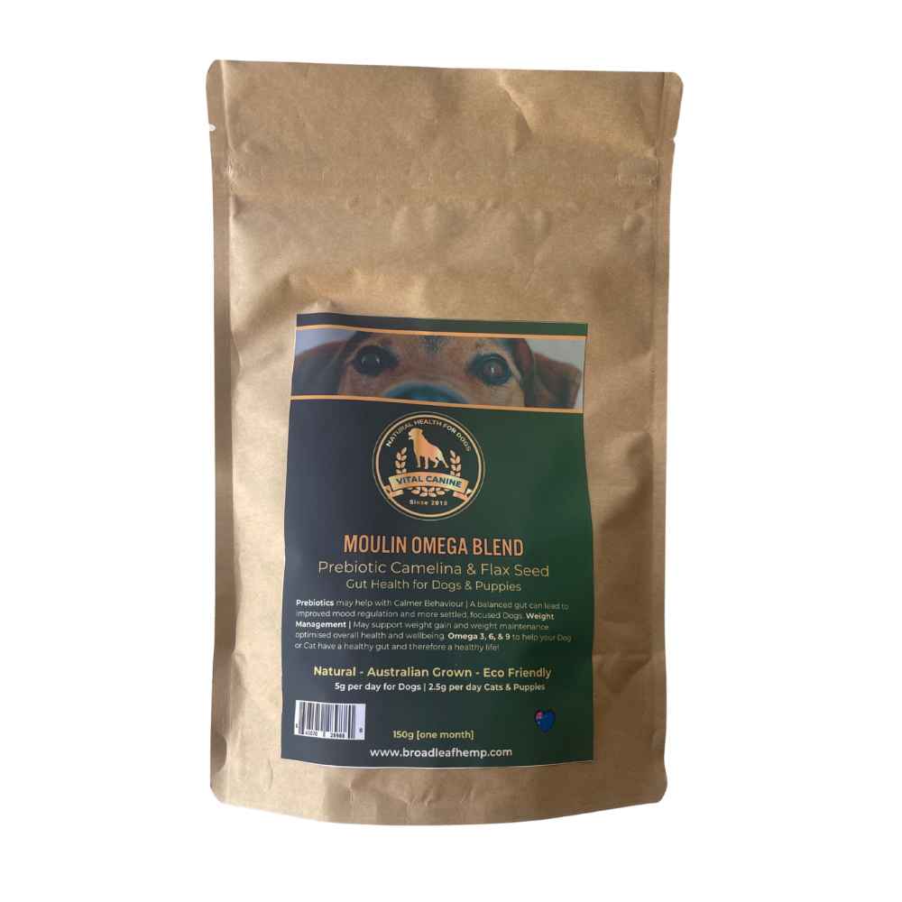 The Moulin for Dogs | Canine Prebiotic & Omega Supplement For Gut Health 150g [Free Shipping] Tristar Online