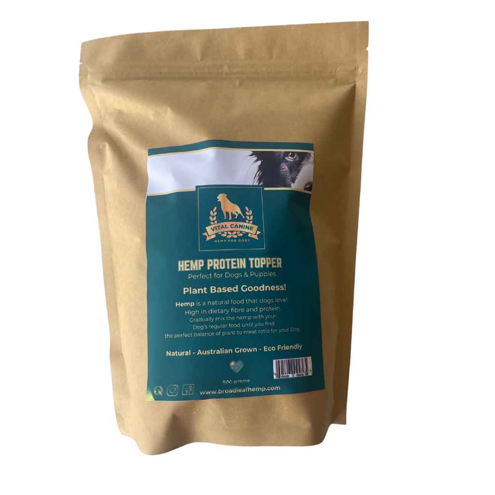 Vital Canine Hemp Protein Topper for Dogs | 500g Tristar Online