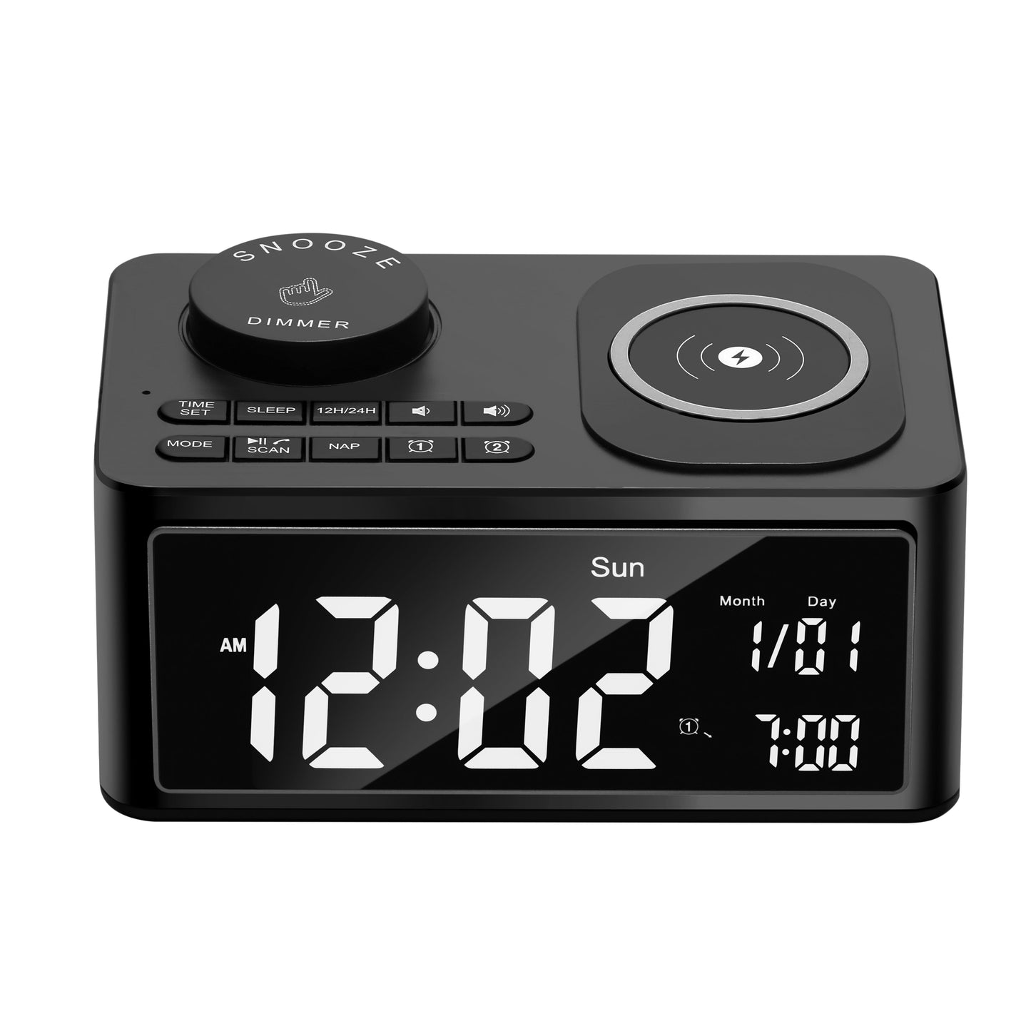 Bluetooth Wireless Charge Clock Radio Tristar Online