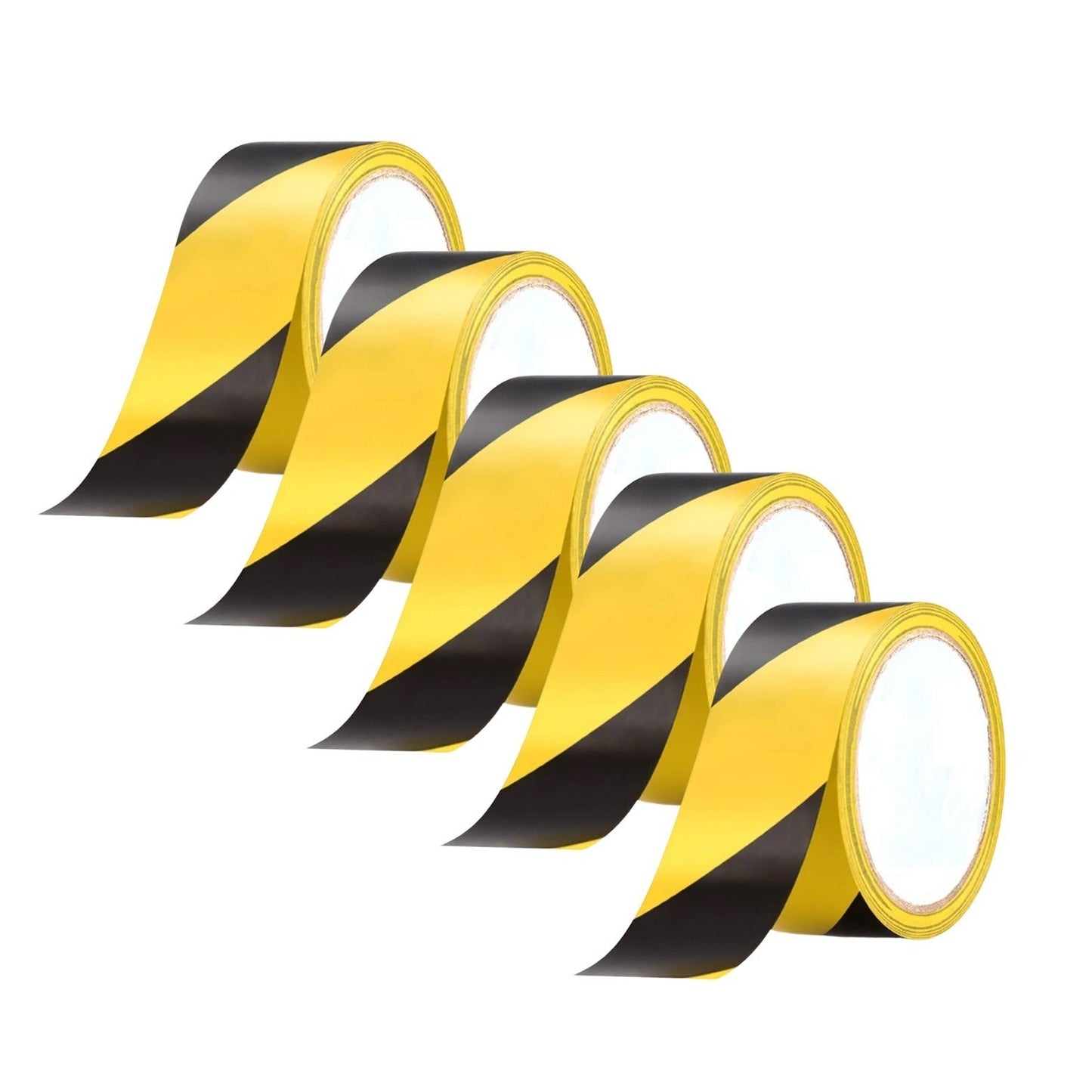 Floor Marking Tape - Zebra Lines (Pack of 5) Tristar Online