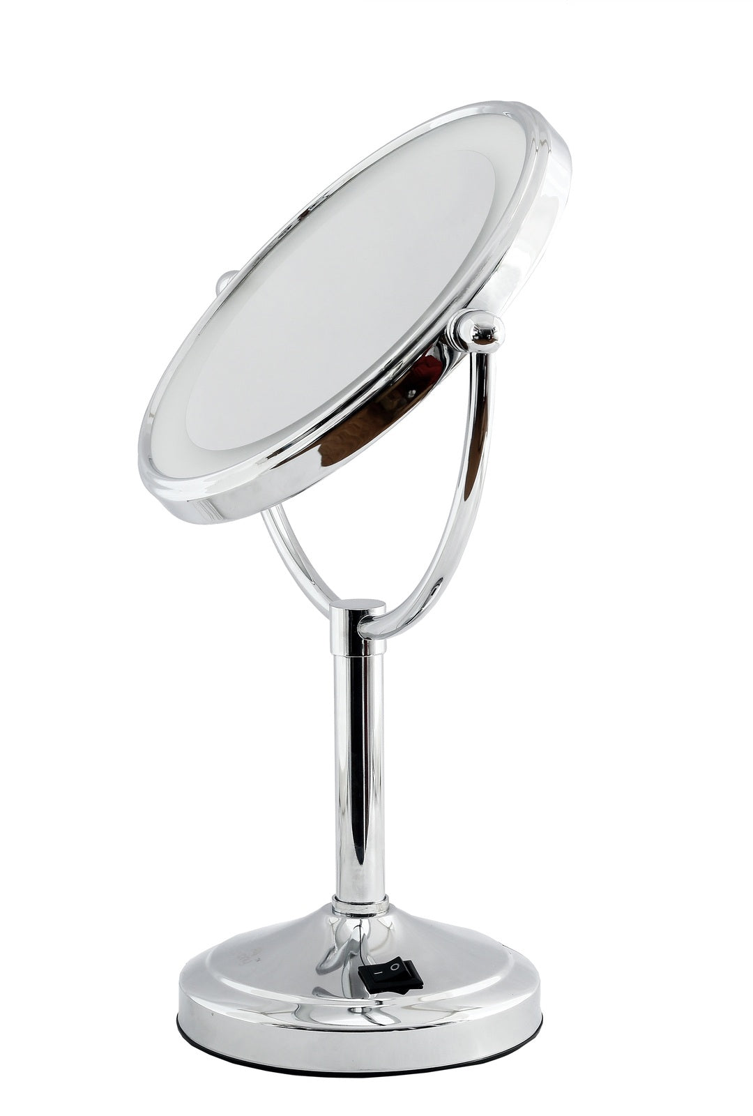 5X & 1X LED Tabletop Magnifying Mirror - Chrome Tristar Online