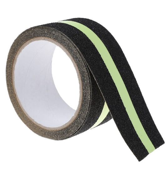 Anti Skid Tape - Black With Glow in Dark Stripe Tristar Online