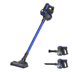 Devanti Stick Vacuum Cleaner Brushless Cordless 250W Blue