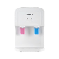 Devanti Water Cooler Dispenser Bench Top White Tristar Online