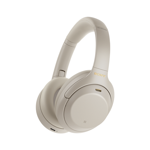 Sony WH1000XM4 Noise Canceling Wireless Headphones with Alexa Voice Control - Silver SONY