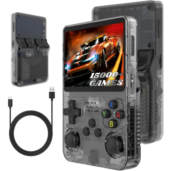 R36S 3.5 inch Handheld Portable Retro Video Game Console with Open Source Linux System