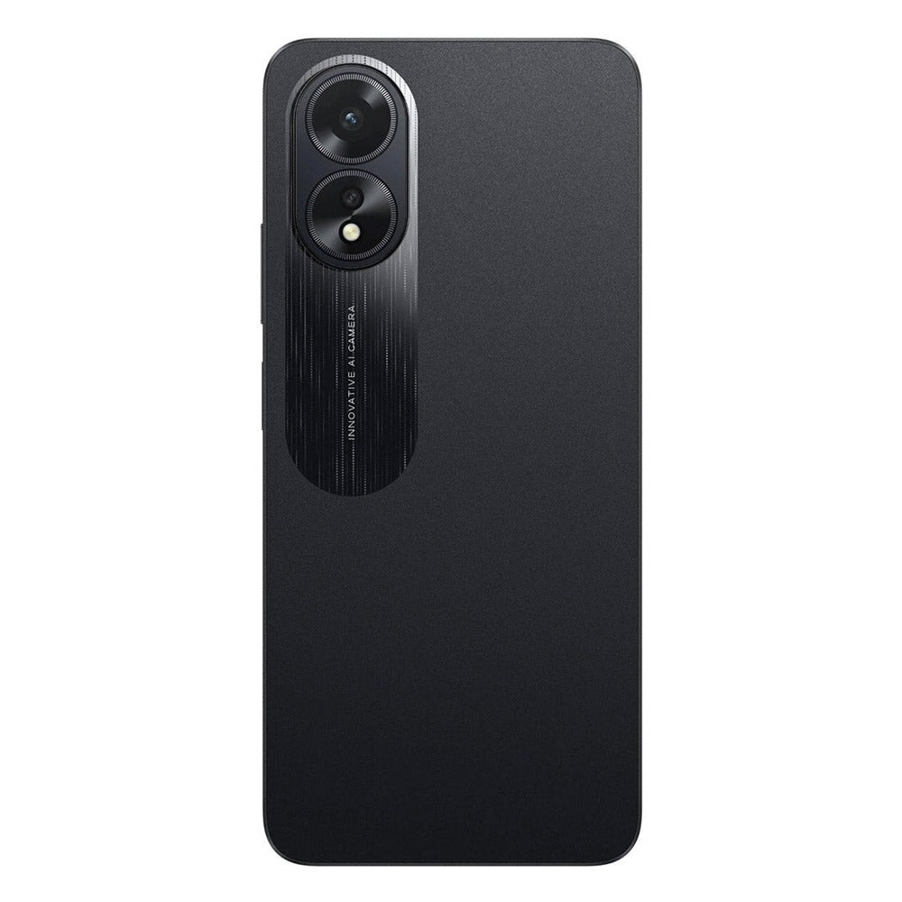 OPPO A38 (Dual Sim, 128GB/4GB, 6.56'') CPH2579 - Glowing Black Smartphone Pristine - Refurbished