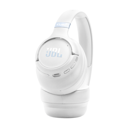 JBL Tune 780NC Wireless Over-Ear Headphones with Adaptive Noise Cancelling, Pure Bass Sound & 70H Battery - Beige / White / Black