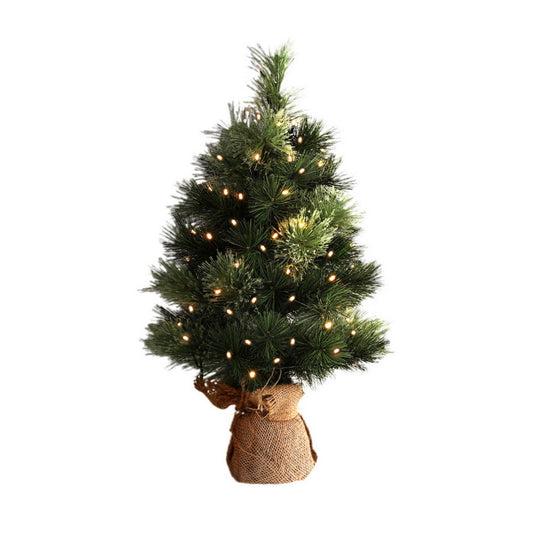 Jingle Jollys Christmas Tree 60CM Mini Tabletop 8 Light Modes Timer Xmas Tree Tristar Online