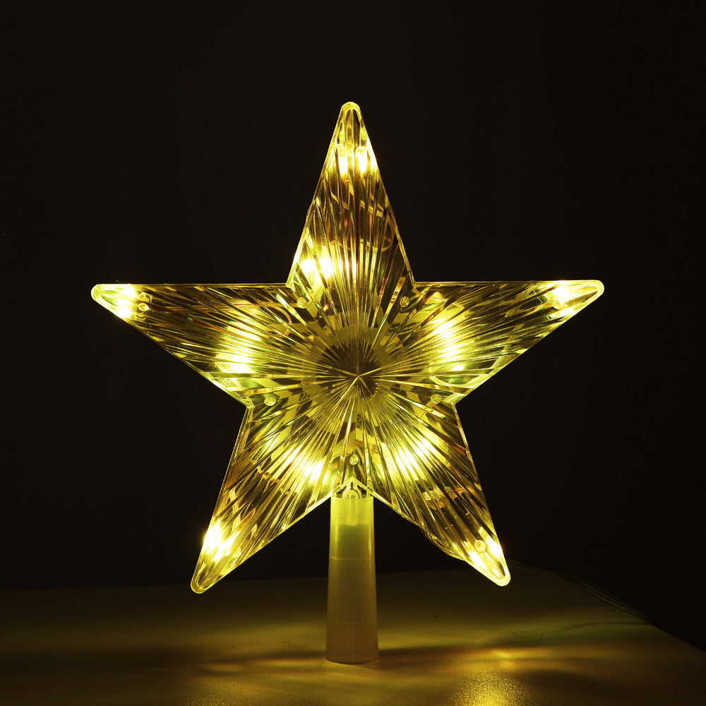 Jingle Jollys Christmas Tree Topper Star RGB LED Xmas Decor 80 Modes APP Control Tristar Online