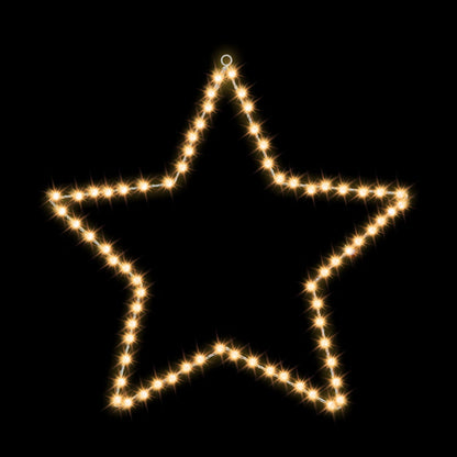 Jingle Jollys Christmas Lights 50cm Star 70 LED Xmas Decorations Tristar Online