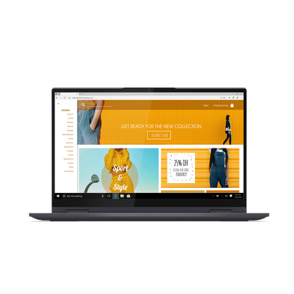 Lenovo Yoga 7 15.6" FHD Touch Screen Laptop 11th gen Intel Core i5-1135G7, 8GB RAM 512GB SSD, Windows 11 Home - Slate Grey