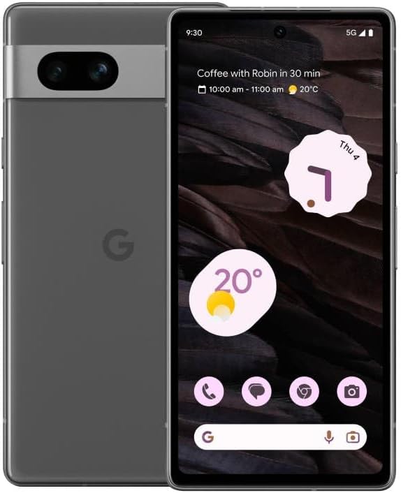 Google Pixel 7A 128GB Charcoal - (AU Version) - Pristine Refurbished Google