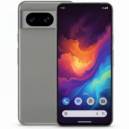 Google Pixel 8 5G (8GB RAM, 128GB / 256GB storage) - Obsidian / Hazel / Rose - Acceptable - Refurbished Google