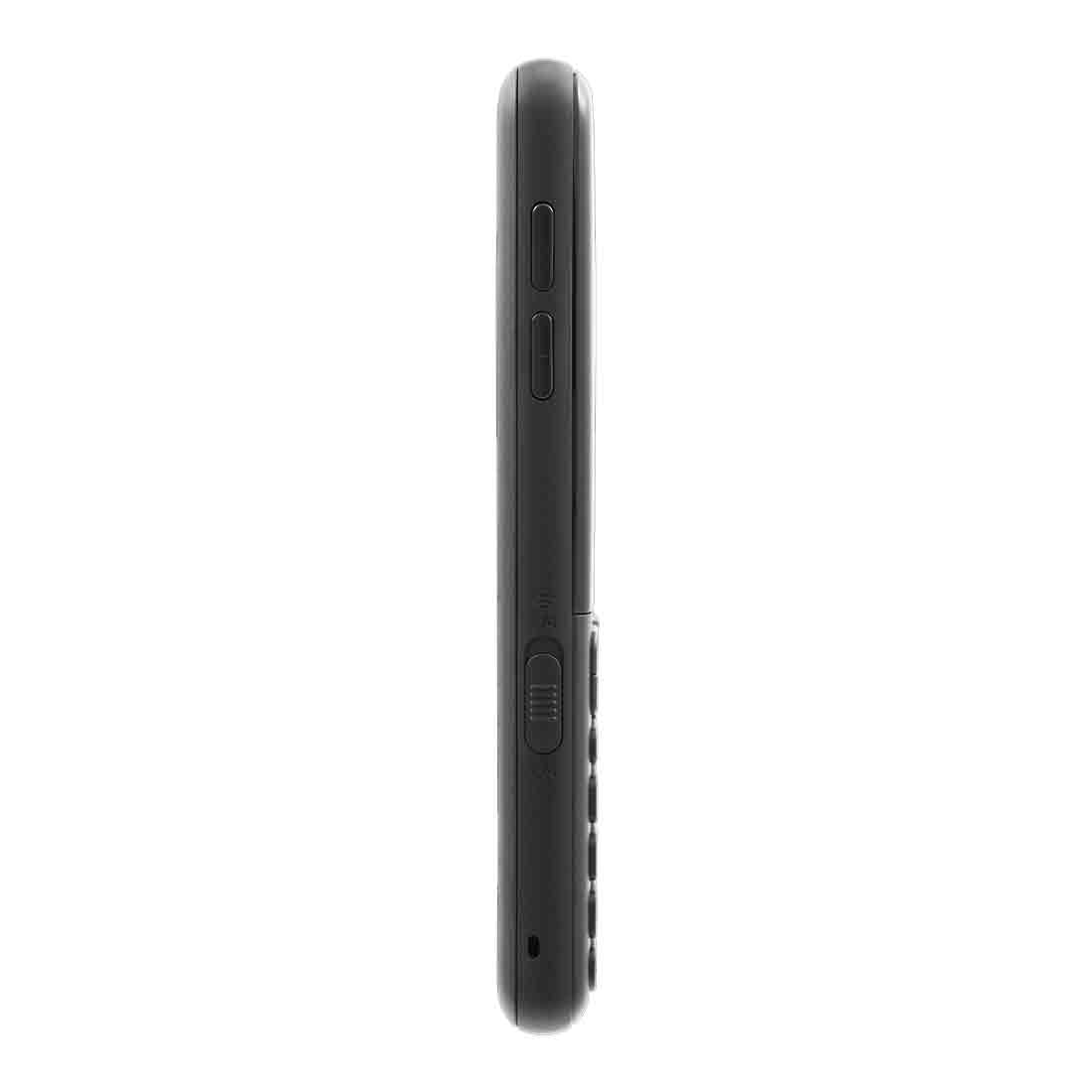 Refurbished ZTE Easycall 5 4GX Black – showing side profile and keypad