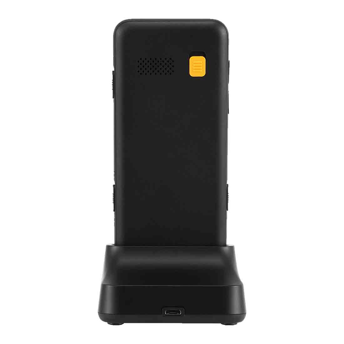 Refurbished ZTE Easycall 5 4GX Black – front-on product shot
