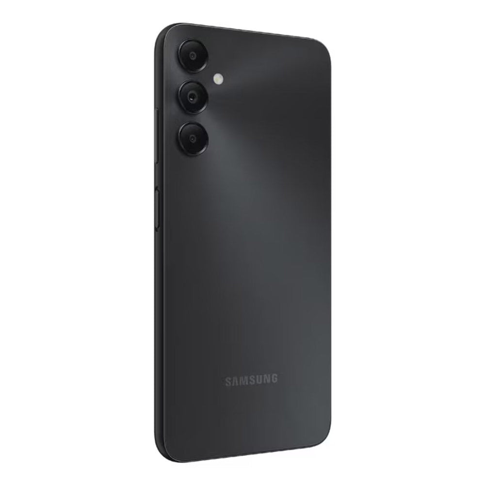 Samsung Galaxy A05s 4G smartphone lying flat in Black
