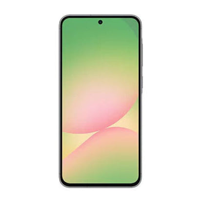 Galaxy A56 5G lying flat showcasing matte Graphite finish