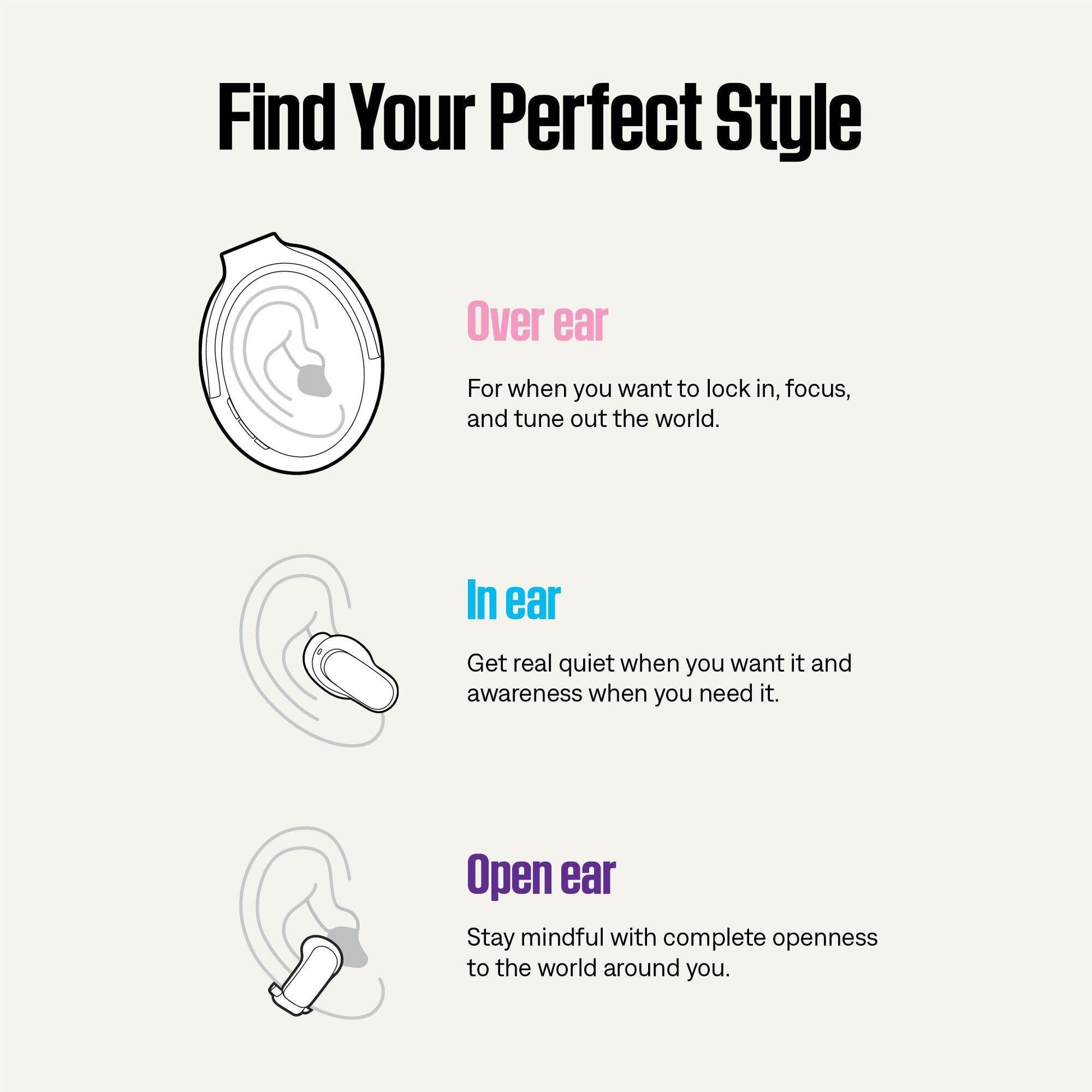 Bose Ultra Open Earbuds (Black) Bose