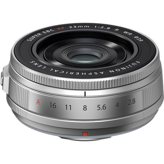 Fujifilm XF23mm F/2.8 R WR Lens (Silver) Fujifilm
