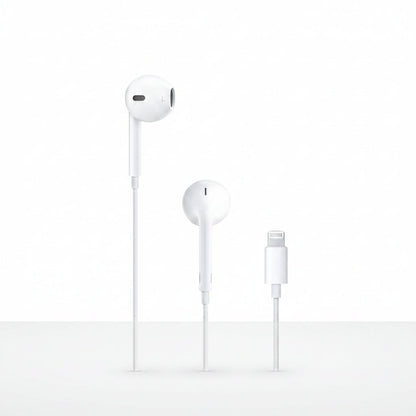 Apple EarPods with Lightning Connector - White - Wired In-Ear Headphones - Good - Refurbished Apple