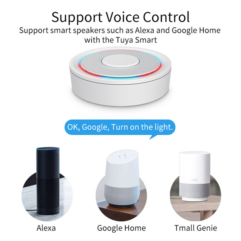 Apple HomeKit Compatible Dual-Mode Wired Tuya Zigbee Gateway Tristar Online