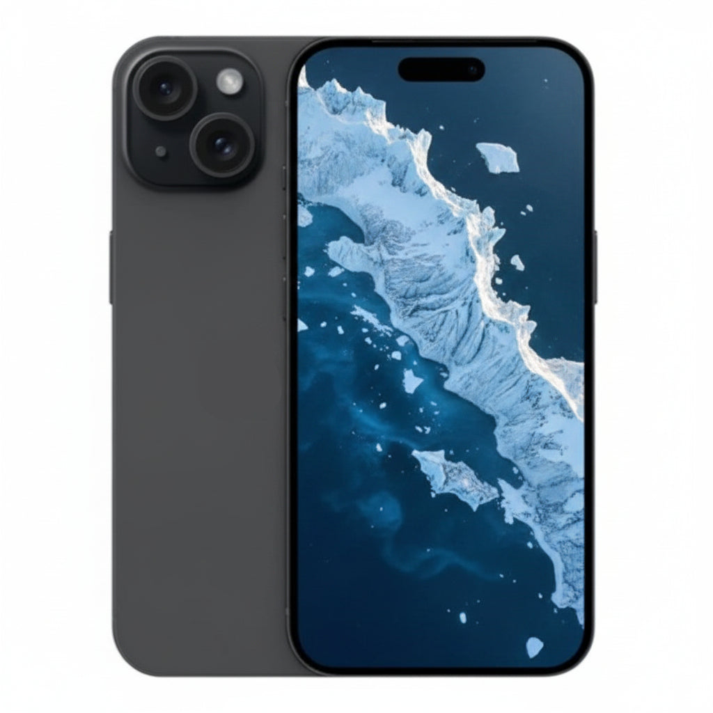 Apple iPhone 15 - 128GB, 256GB, 512GB - Pink, Yellow, Blue, Green, Black - Excellent - Refurbished - Black / 128GB