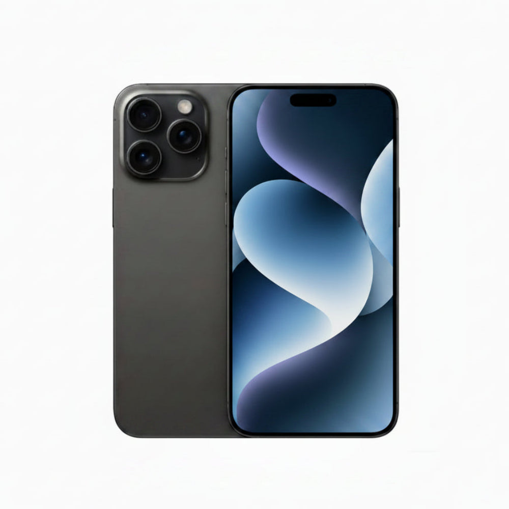Apple iPhone 15 Pro - 128GB, 256GB, 512GB, 1TB - Black, White, Blue, Natural Titanium - Black Titanium / 128GB