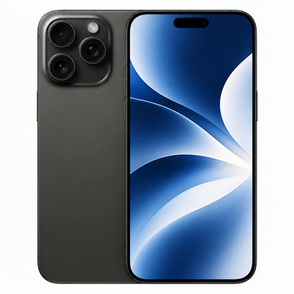 Apple iPhone 15 Pro - 128GB, 256GB, 512GB, 1TB - Black, White, Blue, Natural Titanium - Pristine - Refurbished Apple
