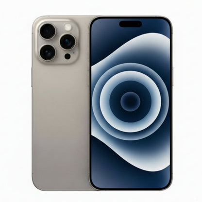 Apple iPhone 15 Pro - 128GB, 256GB, 512GB, 1TB - Black, White, Blue, Natural Titanium - Good - Refurbished - Natural Titanium / 128GB