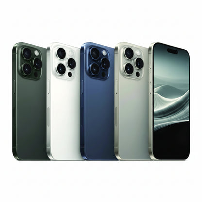 Apple iPhone 15 Pro - 128GB, 256GB, 512GB, 1TB - Black, White, Blue, Natural Titanium - Good - Refurbished