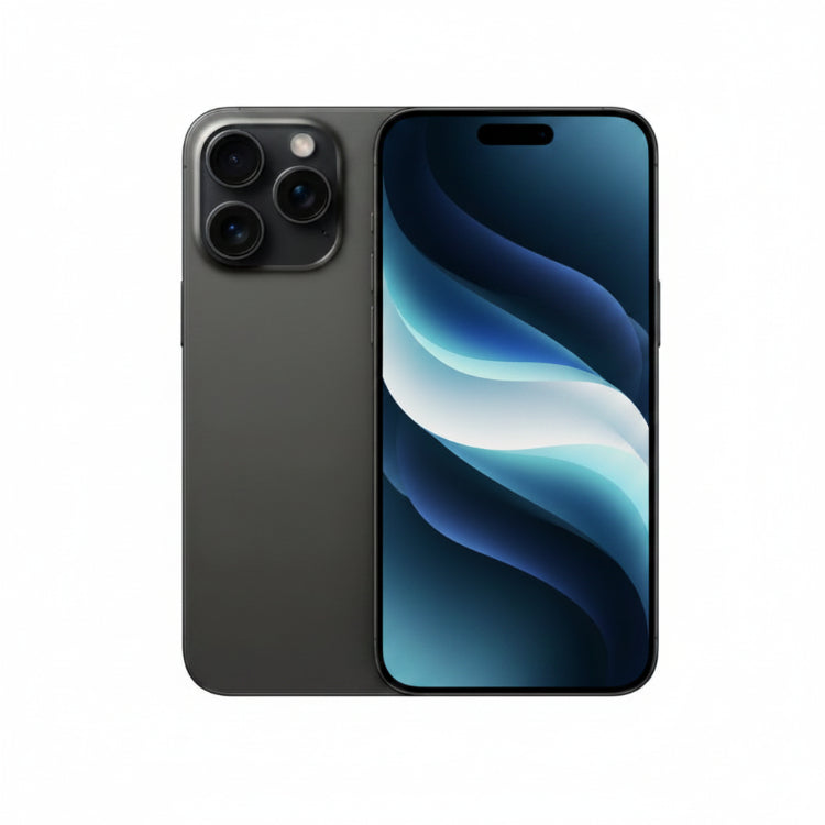 Apple iPhone 15 Pro Max - 256GB, 512GB, 1TB - Black, White, Blue & Natural Titanium - 80% battery - Pristine - Refurbished - Black Titanium / 256GB