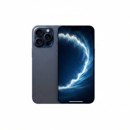 Apple iPhone 15 Pro Max - 256GB, 512GB, 1TB - Black, White, Blue & Natural Titanium - 80% battery - Pristine - Refurbished - Blue Titanium / 256GB