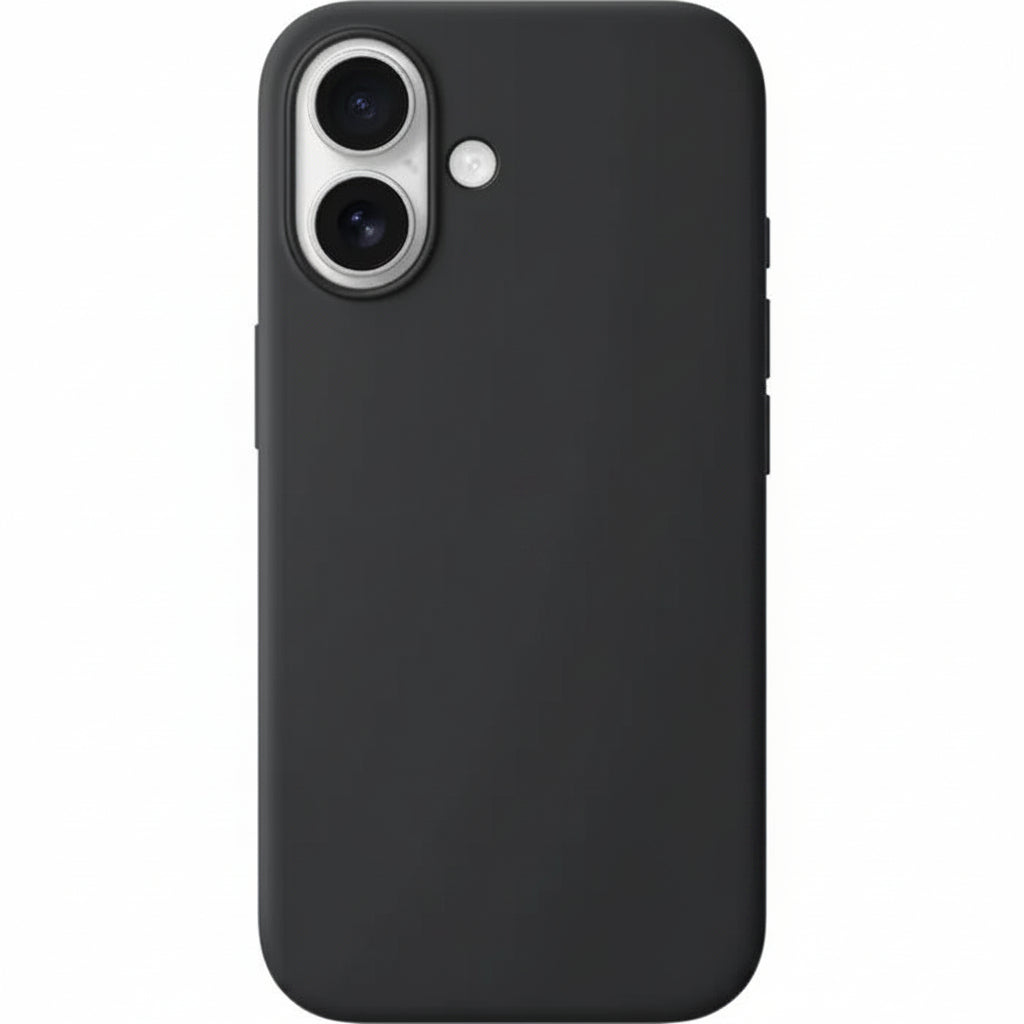Apple iPhone 16 Silicone Case with Mag Safe - Black (Copy) Apple
