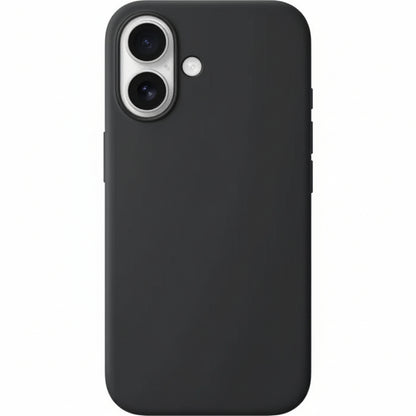 Apple iPhone 16 Silicone Case with Mag Safe - Black (Copy) Apple