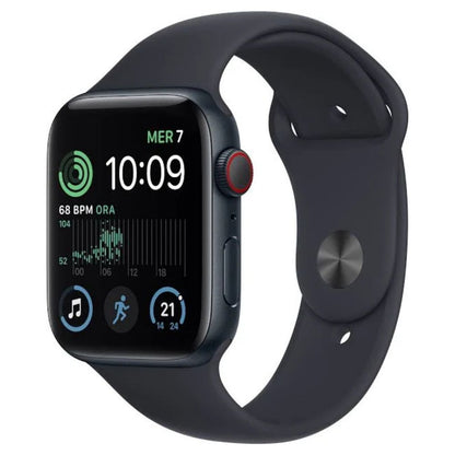 Apple Watch SE 1st Gen 2020 GPS, 40mm or 44mm aluminum case in Silver, Space Grey or Gold - Acceptable - Refurbished - 40mm / Space Grey