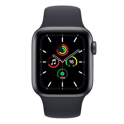 Apple Watch SE 44mm Aluminium Case (GPS + Cellular) With Midnight Sport Band - Pristine - Refurbished AU Version Apple