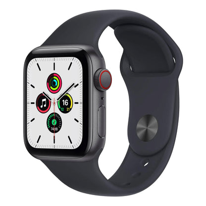 Apple Watch SE 44mm Aluminium Case (GPS + Cellular) With Midnight Sport Band - Pristine - Refurbished AU Version Apple