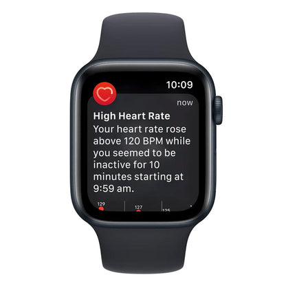 Apple Watch SE 44mm Aluminium Case (GPS + Cellular) With Midnight Sport Band - Pristine - Refurbished AU Version Apple