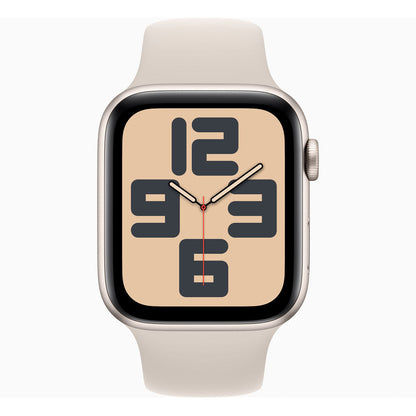 Apple Watch SE 40mm Aluminium Case GPS + Cellular Sport Band - Starlight - AU Version Apple