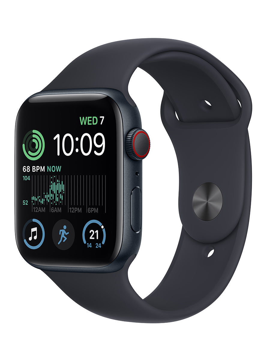 Apple Watch SE 2nd Gen (2022) 40MM TO 44MM GPS  - Aluminum Case Starlight, Midnight, Silver - Acceptable Refurbished APPLE