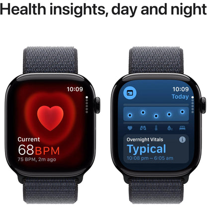 Apple Watch Series 10 46mm Jet Black Aluminium Case GPS + Cellular Sport Loop AU Version ( Open Never Used ) Apple