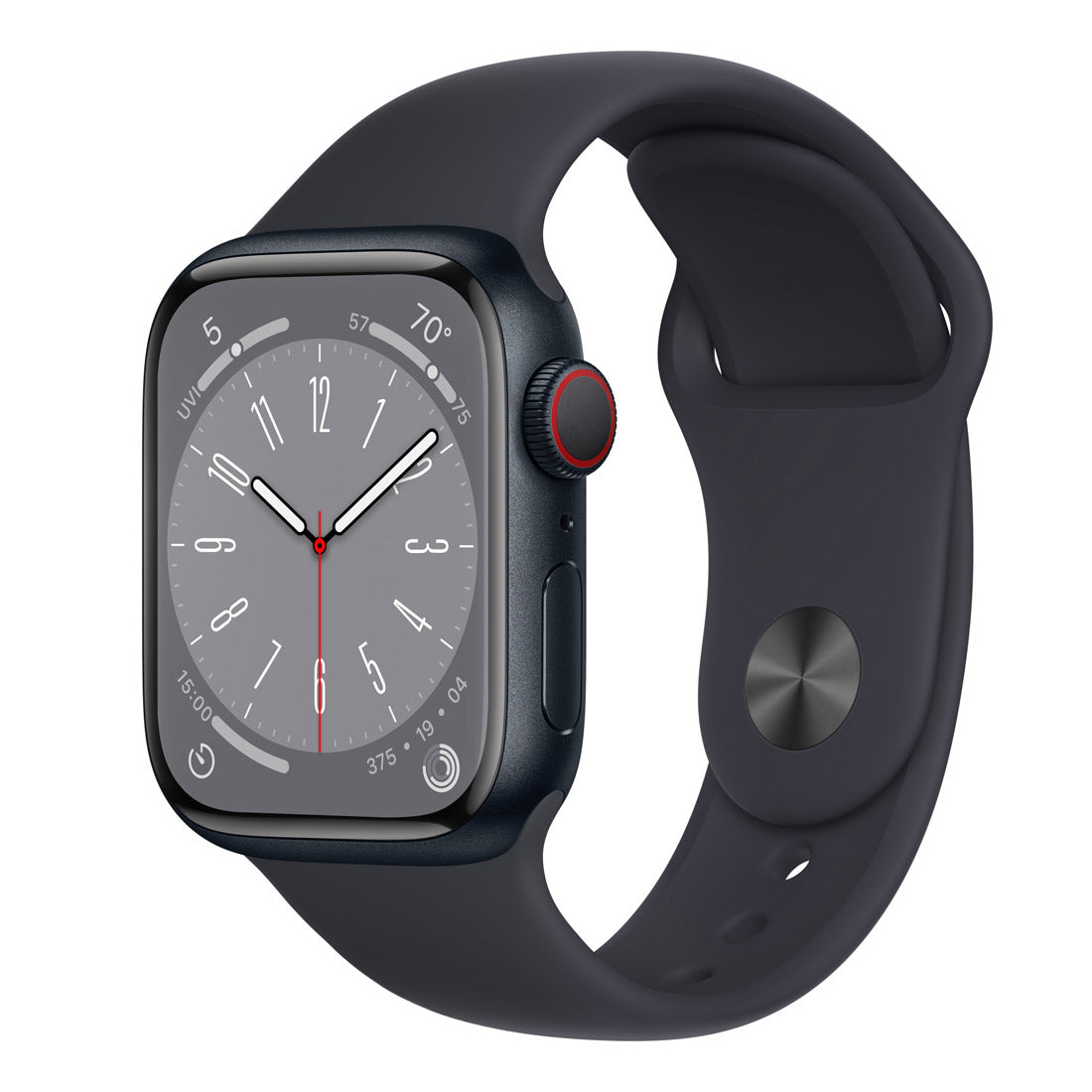 Apple Watch Series 8 GPS + Cellular 45mm Midnight Aluminum Case - Refurbished (Grade-C ) Apple