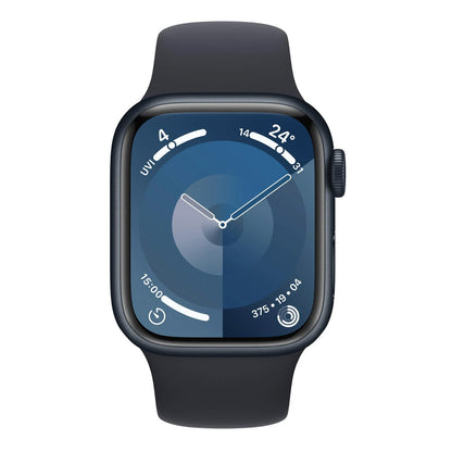 Apple Watch Series 9 45mm GPS Midnight Aluminium Case w/ Midnight Sport Band - Acceptable - Refurbished (AU Version) Apple