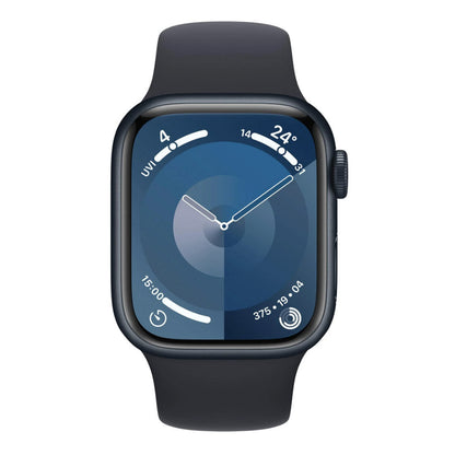Apple Watch Series 9 45mm Midnight Aluminium Case GPS + Cellular (S/M) - Acceptable- Refurbished (AU Version)