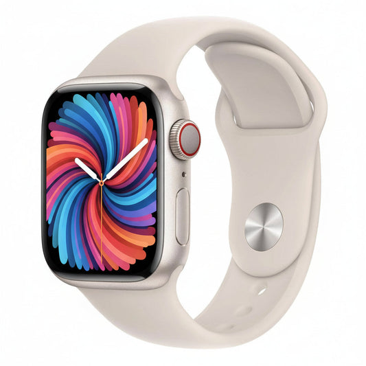 Apple Watch Series 9 45MM GPS + Cellular - Aluminum Case Starlight (Copy) Apple