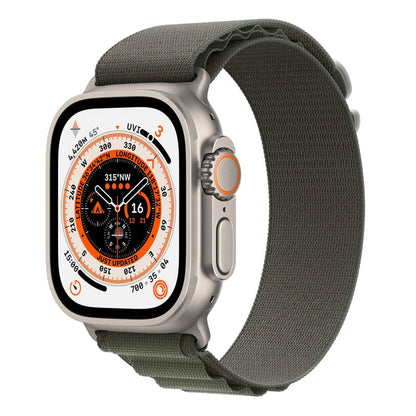 Apple Watch Ultra 49mm Titanium Case GPS + Cellular With - Green Alpine Loop - Pristine Refurbished  - AU Version Apple